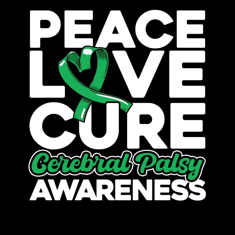 Conscience de la paralysie cérébrale Green Loop Zereb