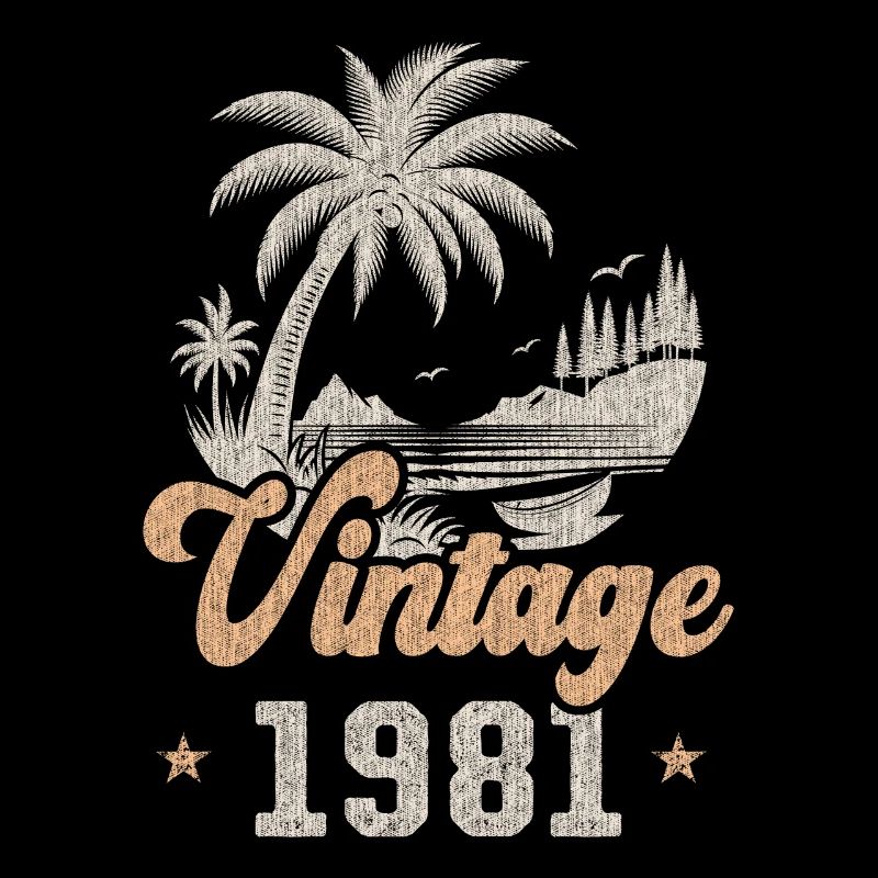 Geburtstag 1981 Palmen