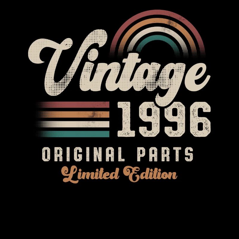 Millésime 1996 Anniversaire Rétro