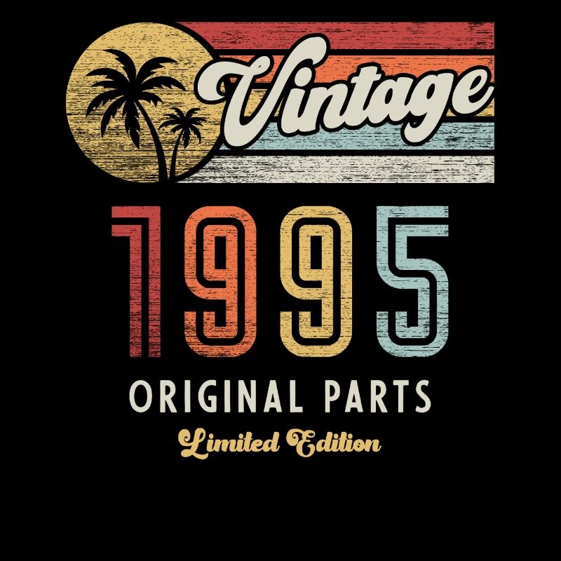Vintage 1995 Geburtstag Retro
