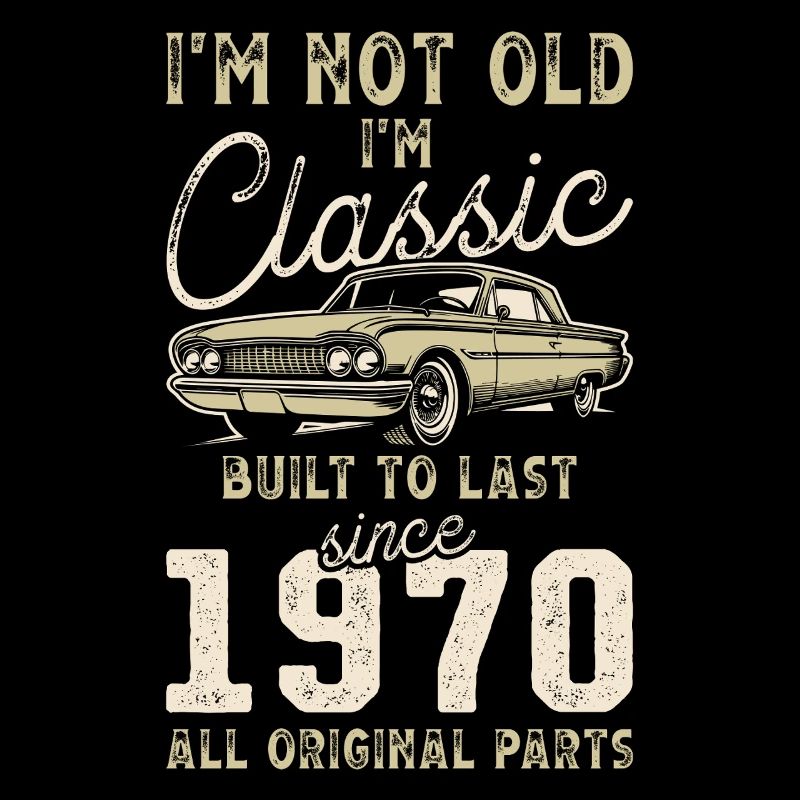 Geboren 1970 Geburtstag Oldtimer