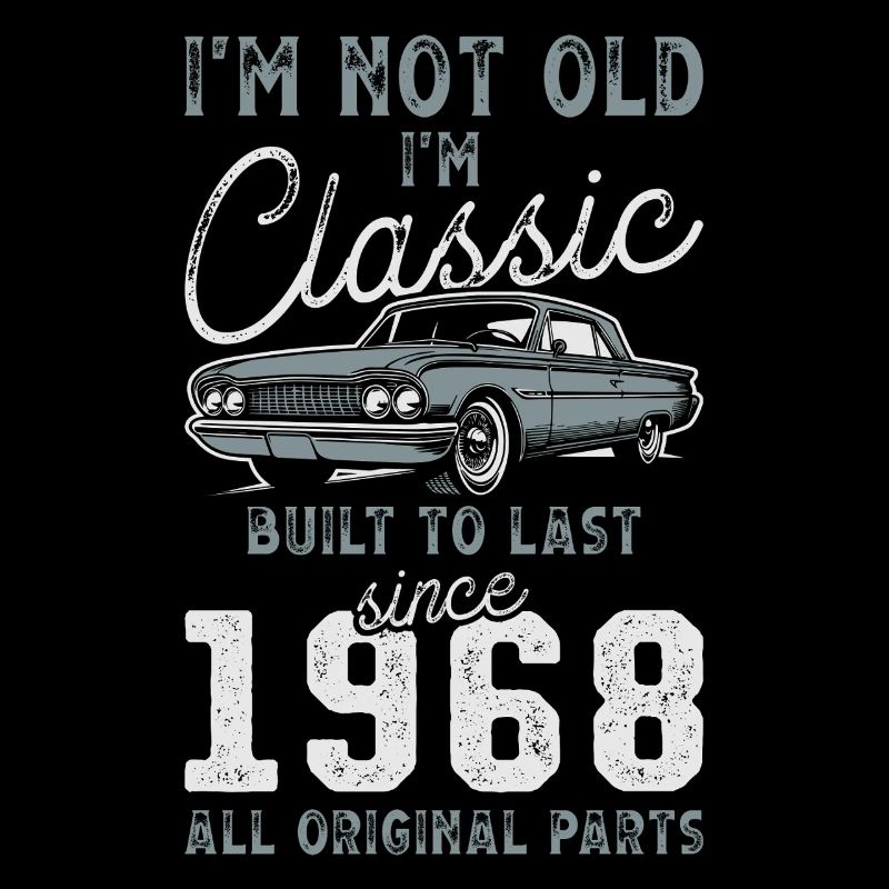 Geboren 1968 Geburtstag Oldtimer