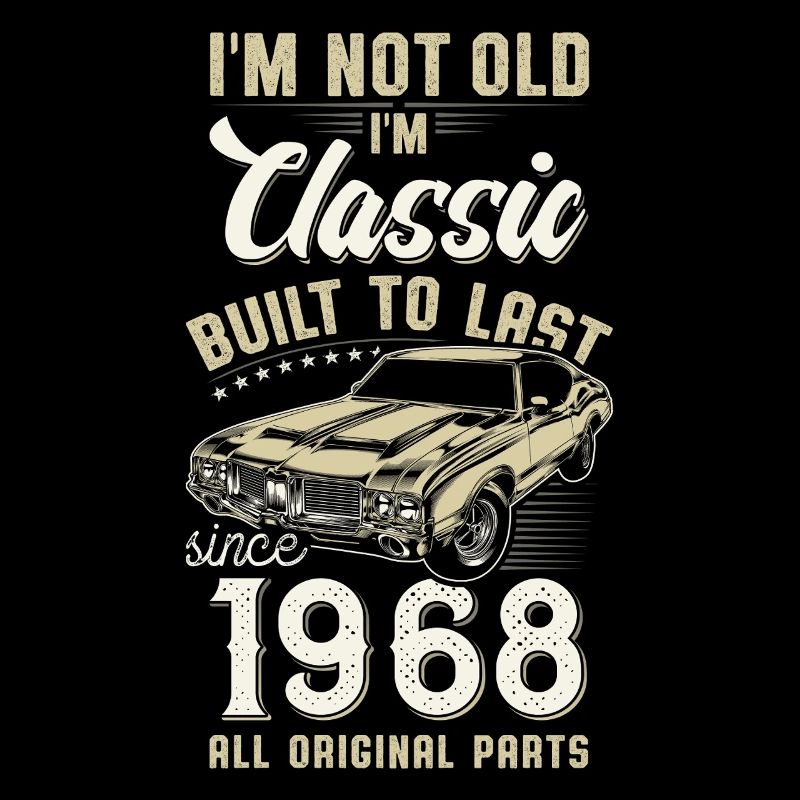 Geboren 1968 Geburtstag Oldtimer