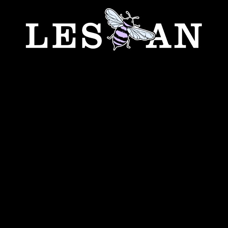 Lesbian Bee LGBTQ Pride Déclaration subtile