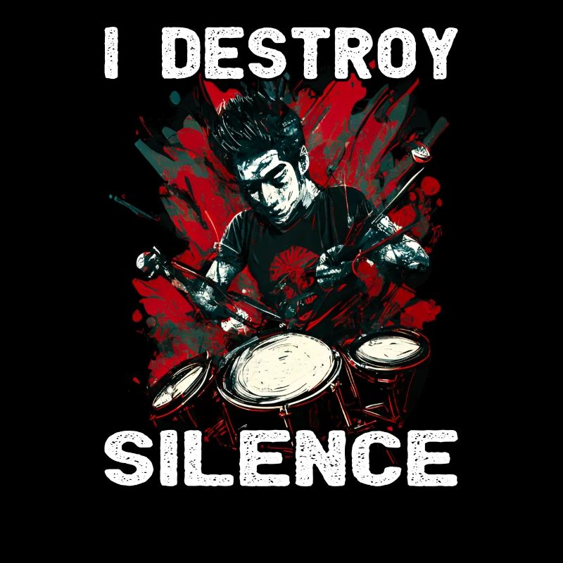 I Destroy Silence - Schlagzeug - Schlagzeuger
