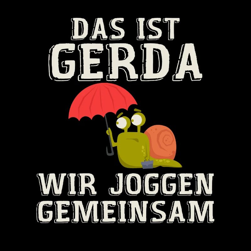 Das Ist Gerda Wir Joggen Gemeinsam