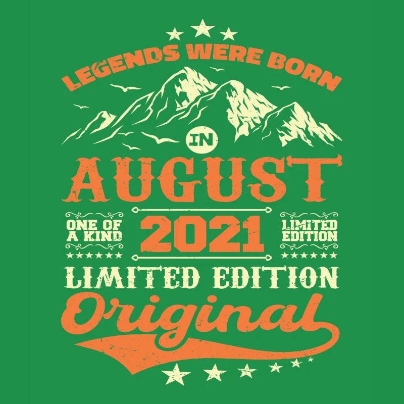 August 2021 Anniversary 2021 legends August
