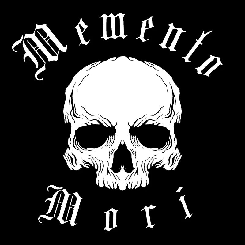 Memento Mori Skull Logo