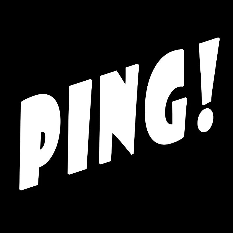 Ping! - Black / Black - Partner / Duo Look - Pong!
