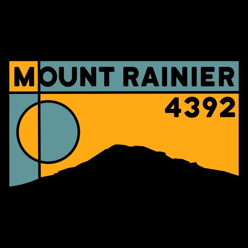 Mount Rainier Hiking Climb Keepsake Gift