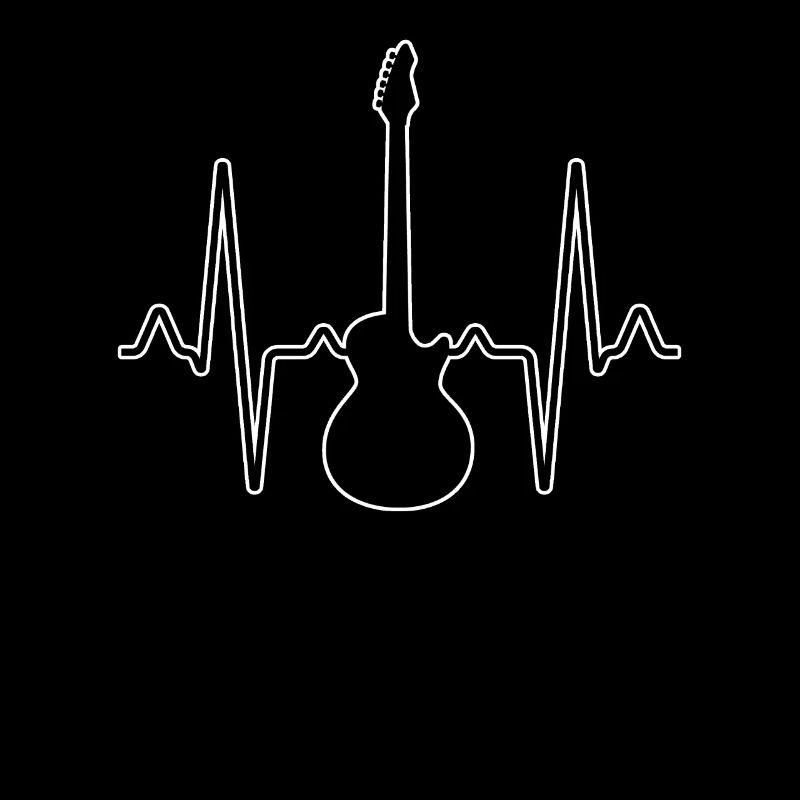 E Gitarre Herzschlag