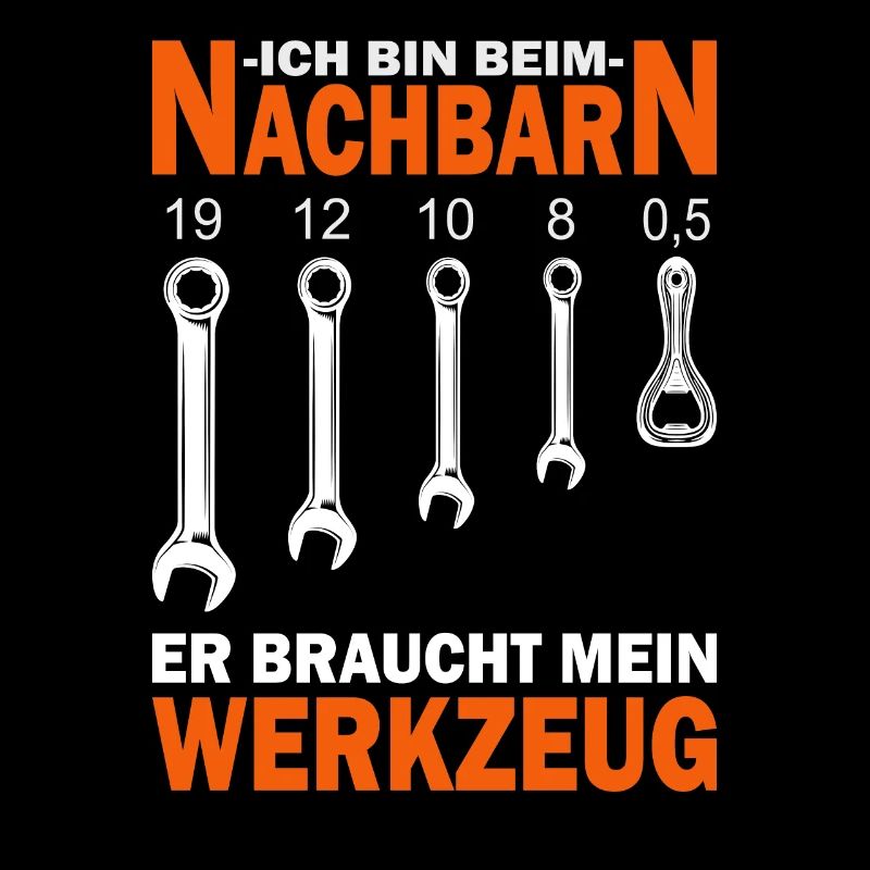 Bin beim Nachbarn - Nachbar - Nachbarin