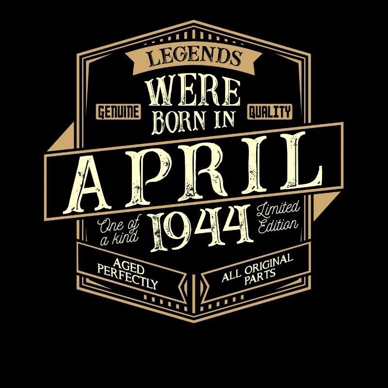 April 1944 Geburtstag Mann