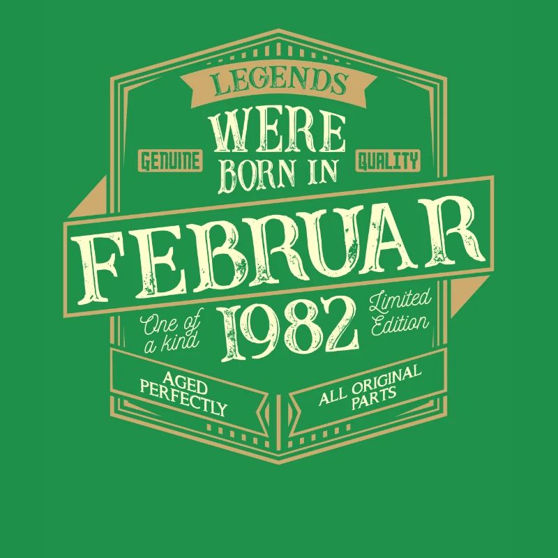 Februar 1982 Geburtstag Mann