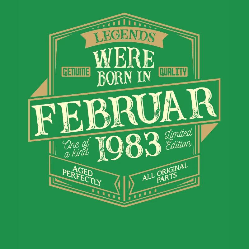 Februar 1983 Geburtstag Mann