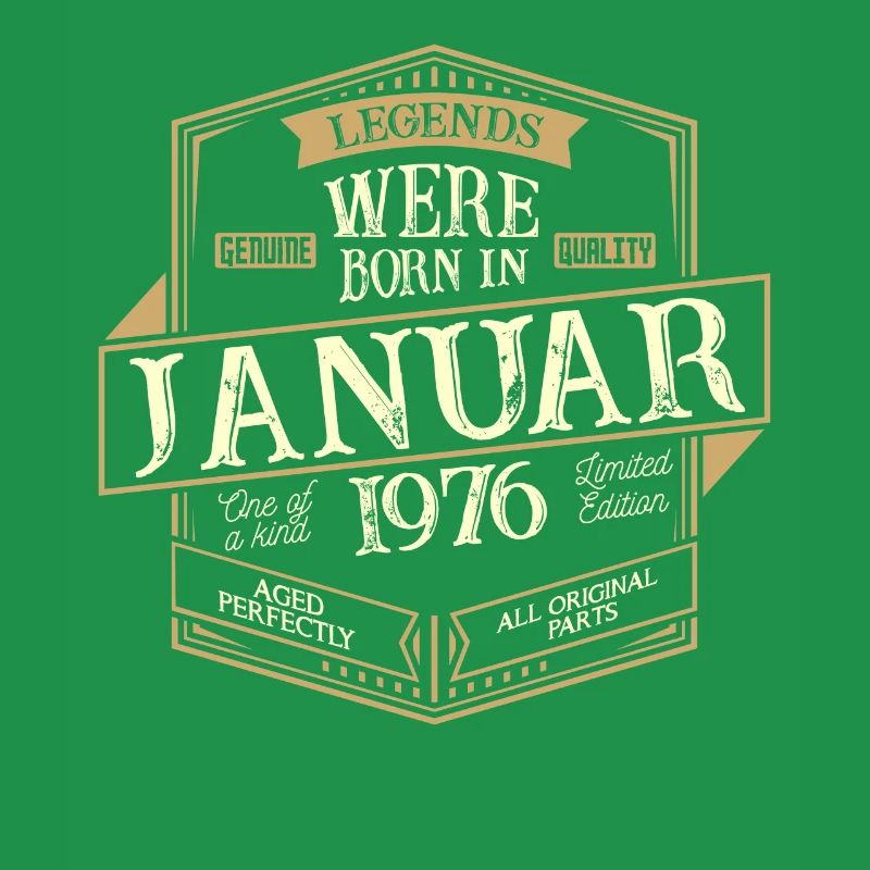 Januar 1976 Geburtstag Mann