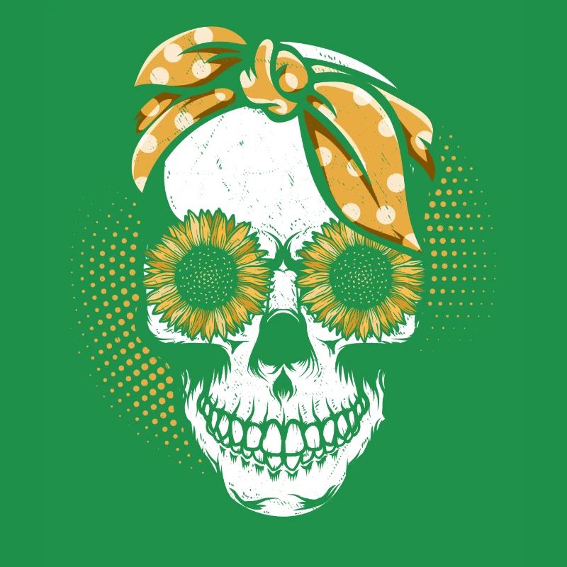Totenkopf Sonnenblume Mutter Gartenarbeit Mutter