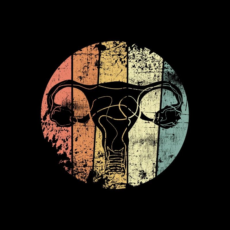 Gebärmutter Uterus vintage