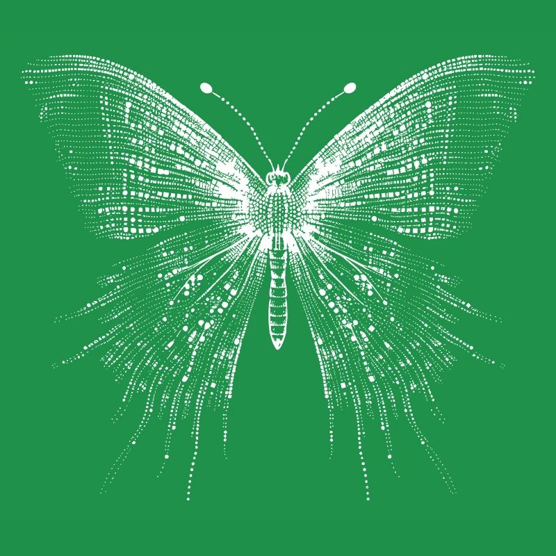 Butterfly in Ascii Code