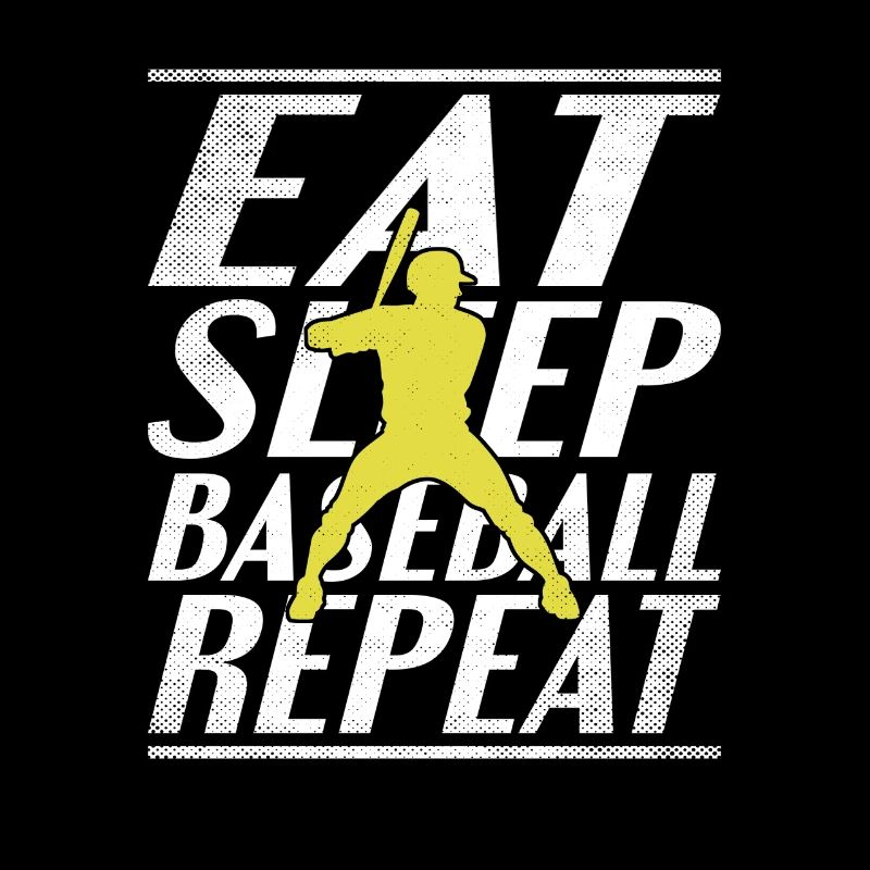 Manger du baseball endormi
