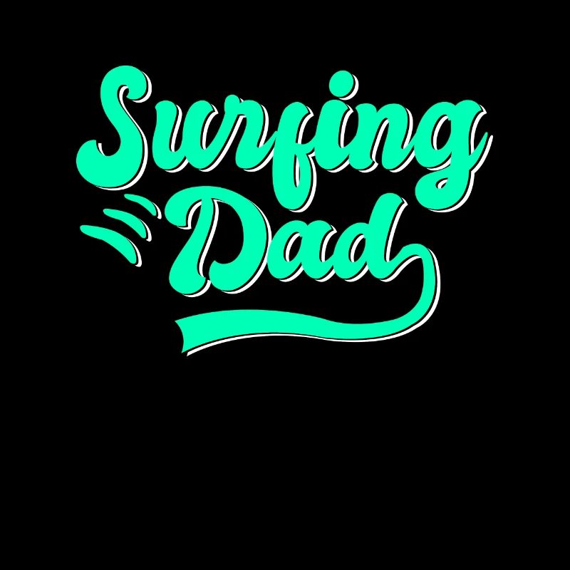 Surfen Papa Geschenk