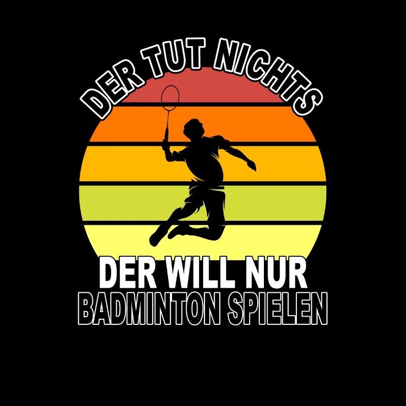 Badminton Spruch