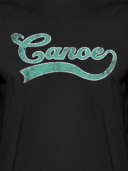 Canoe Canoeing lettering