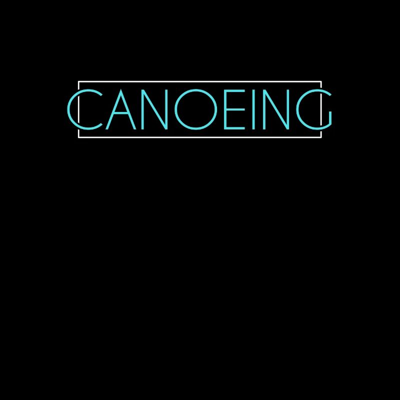 Canoe lettering