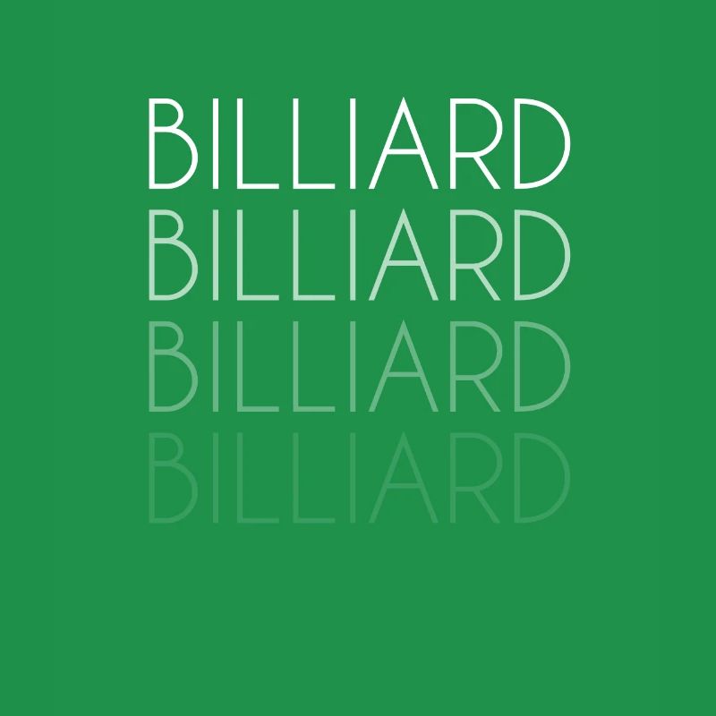 Lettrage de billard