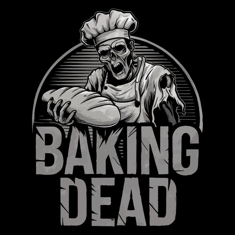 Baking Dead Zombie Baker Creepy Baker