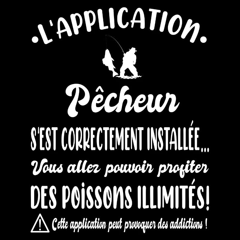 L'application pêcheur s'est correctement installée