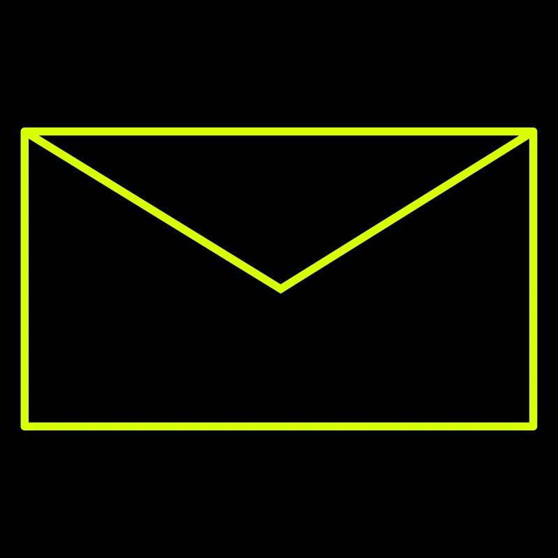 Letter envelope vector