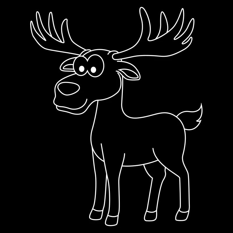 Moose Comic Animal
