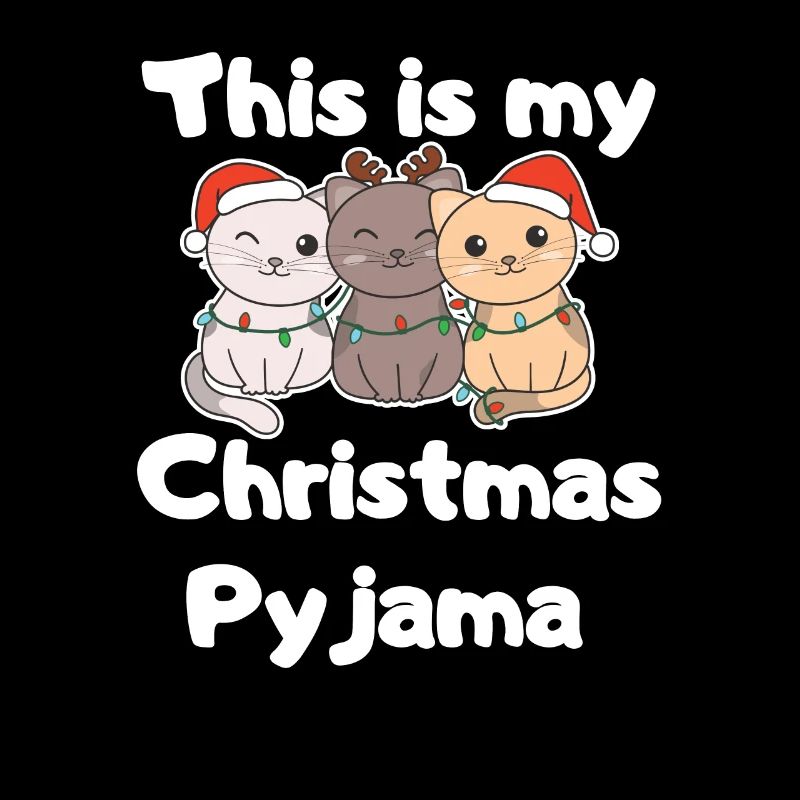 Pyjama de Noël Chat de Noël