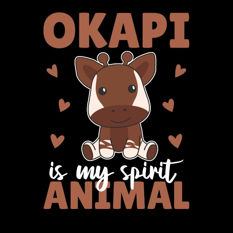 L’okapi est mon animal spirituel - Okapi doux