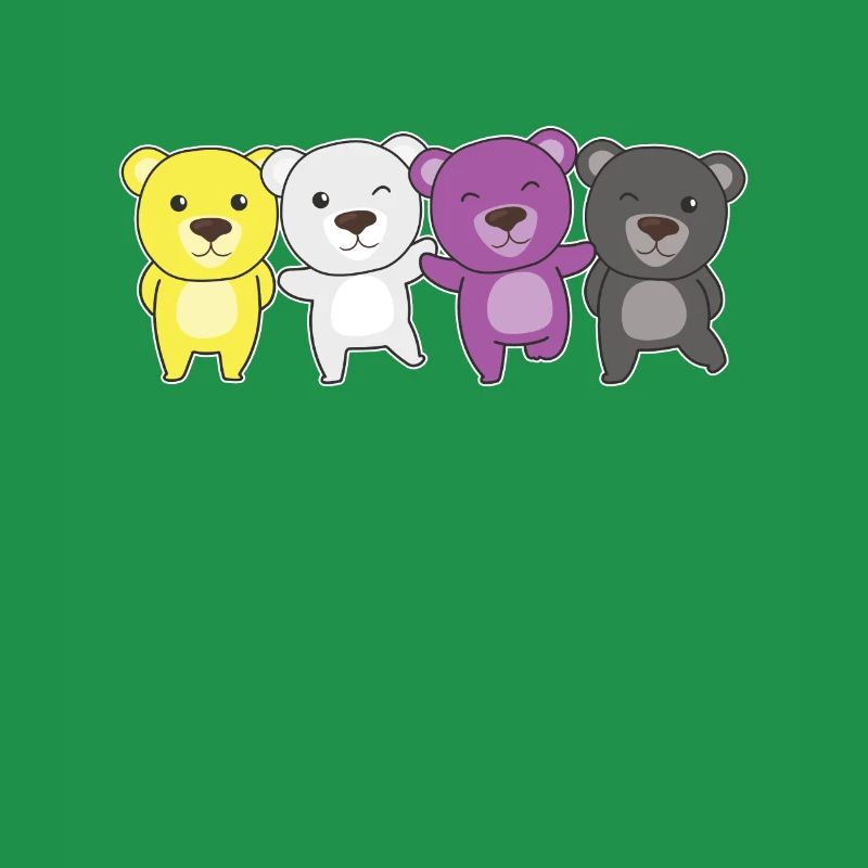 Nonbinary Monkey Flag Pride LGBTQ Cute Monkey