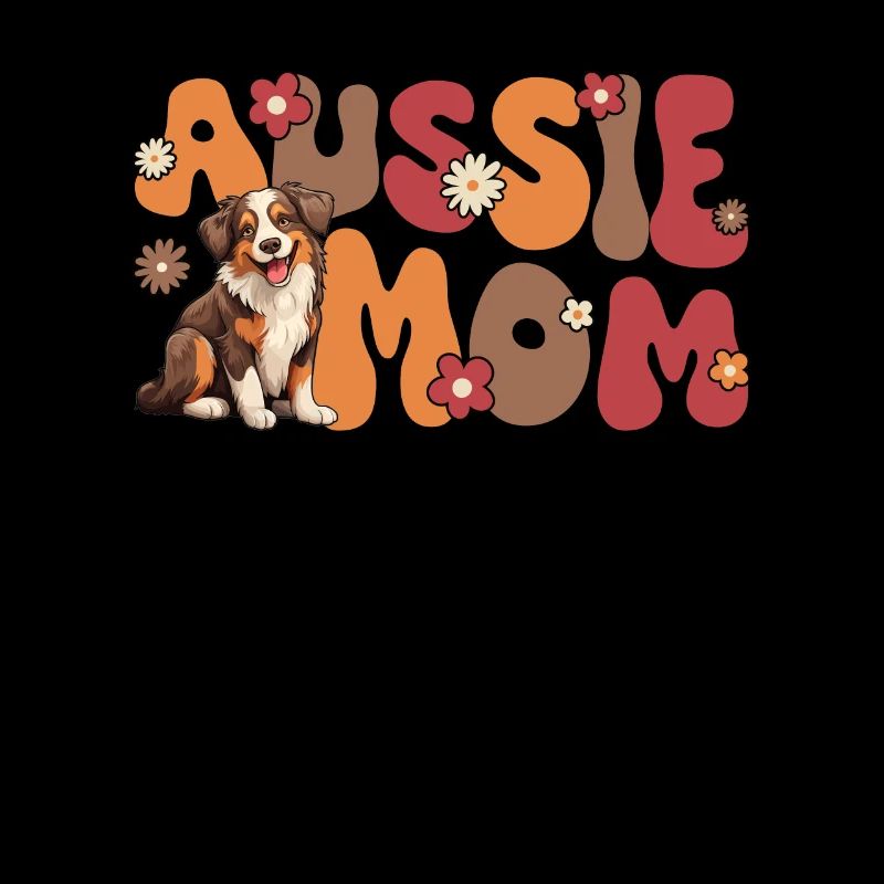 Australian Shepherd Red Tri Groovy Aussie mom