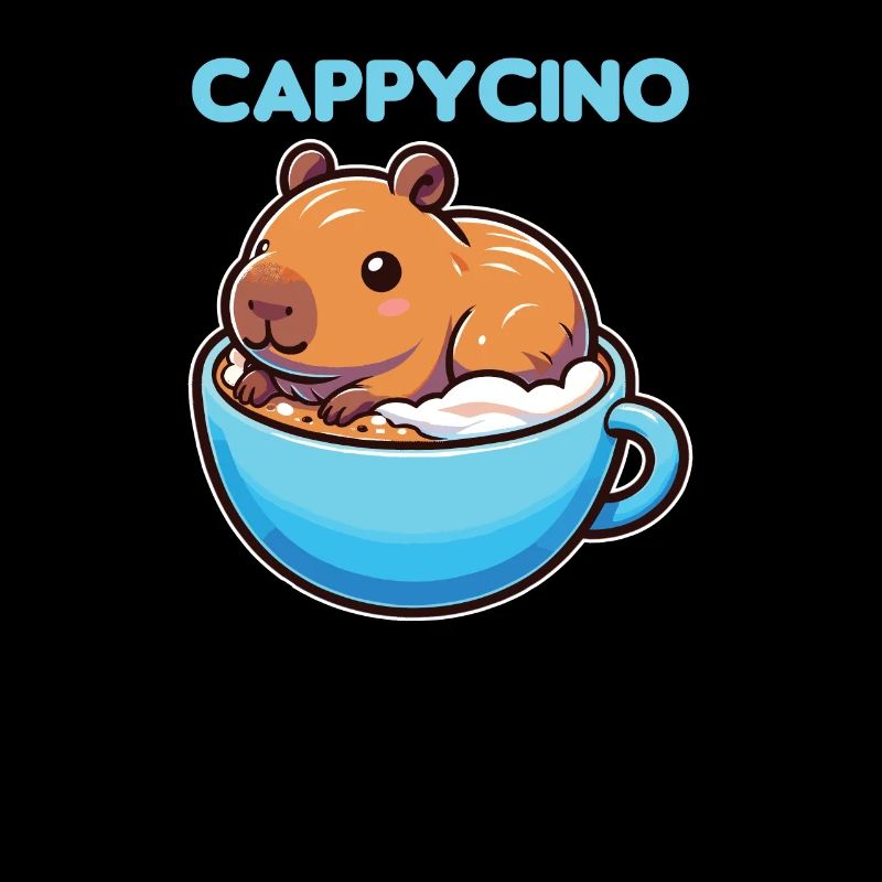 Cappyccino Capybara Café Cappuccino