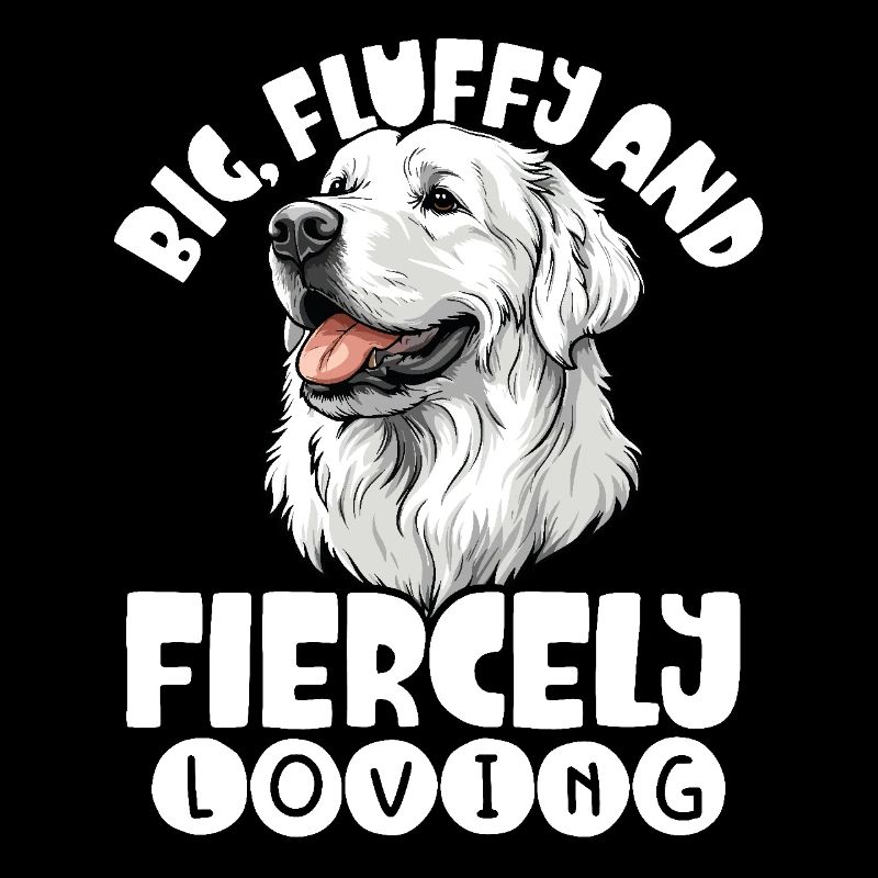 Bouvier des Pyrénées Great Pyrenees Big Fluffy
