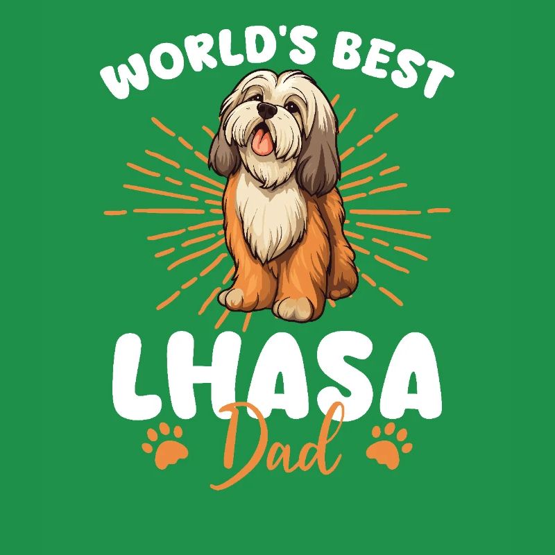Lhasa Apso Groovy Lhasa Dad