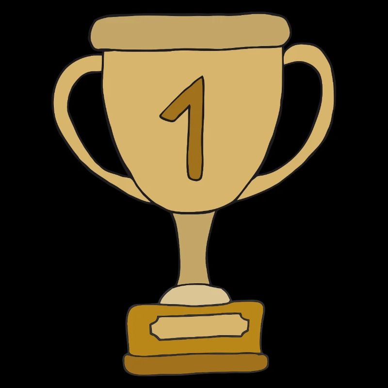 pokal platz eins