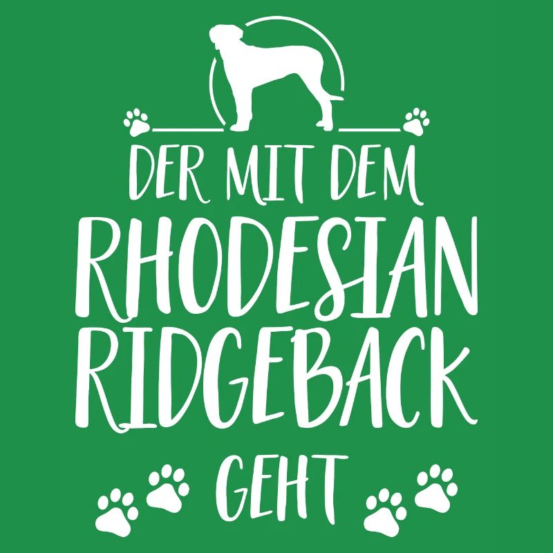 DER MIT DEM RHODESIAN RIDGEBACK GEHT Wilsigns