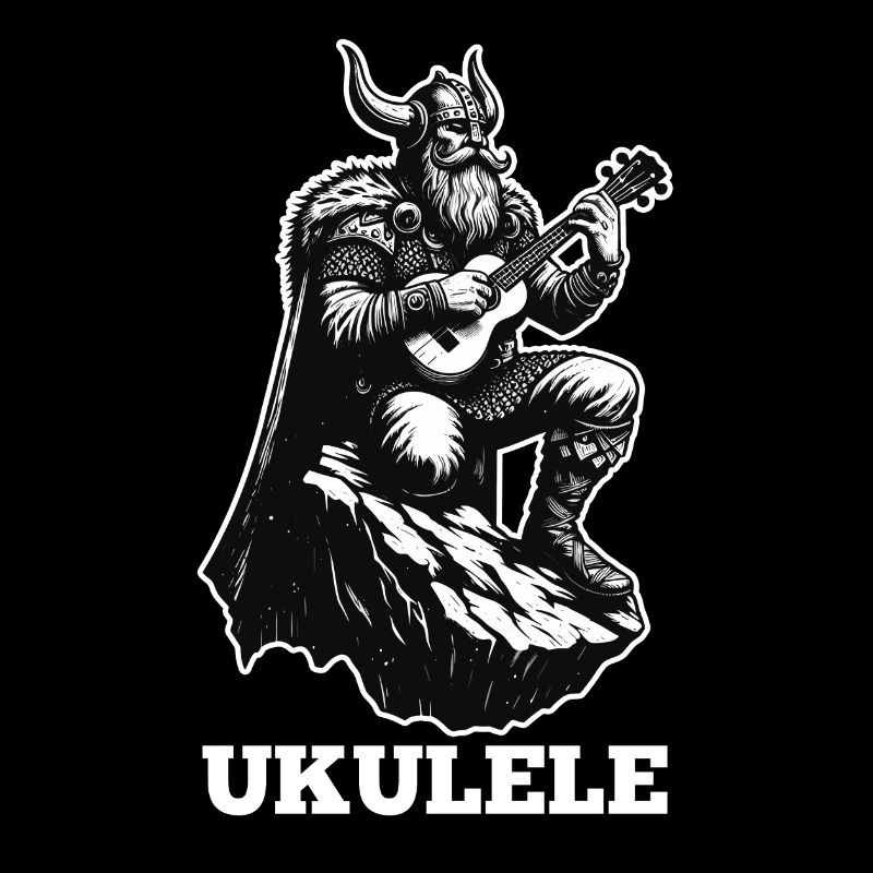 Ukulele Wikinger Musik Geschenk