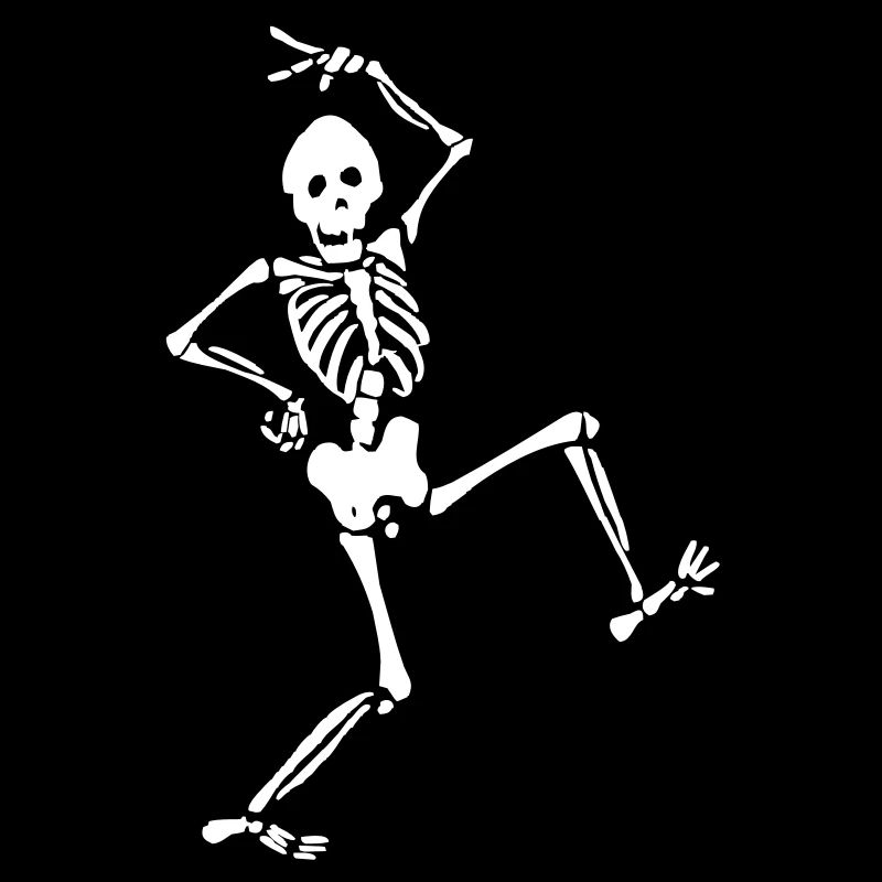 Dancing skeleton
