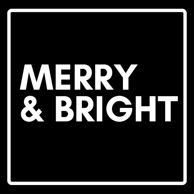 Merry & Bright: Moderner Weihnachtspullover