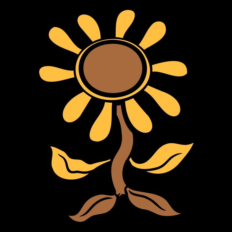 Danse Petite Fleur De Tournesol Jolie Fleur