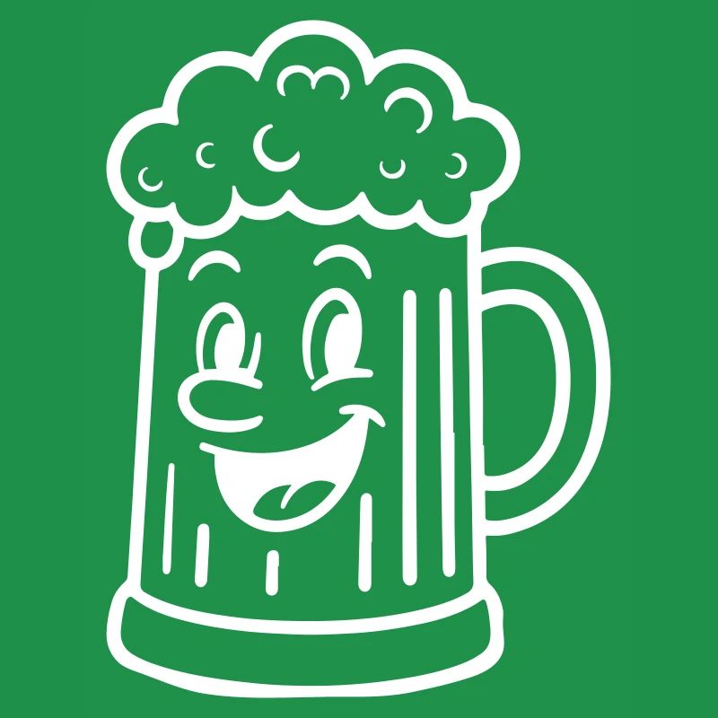 Bierkrug Comic Bier