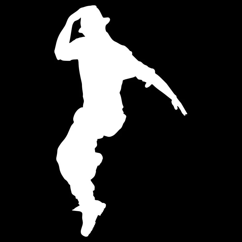 Jumping dancer