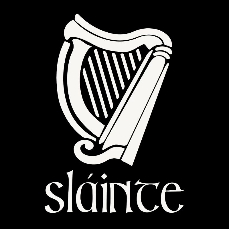Sláinte Gaélique Irlande Drôle de la Saint-Patrick