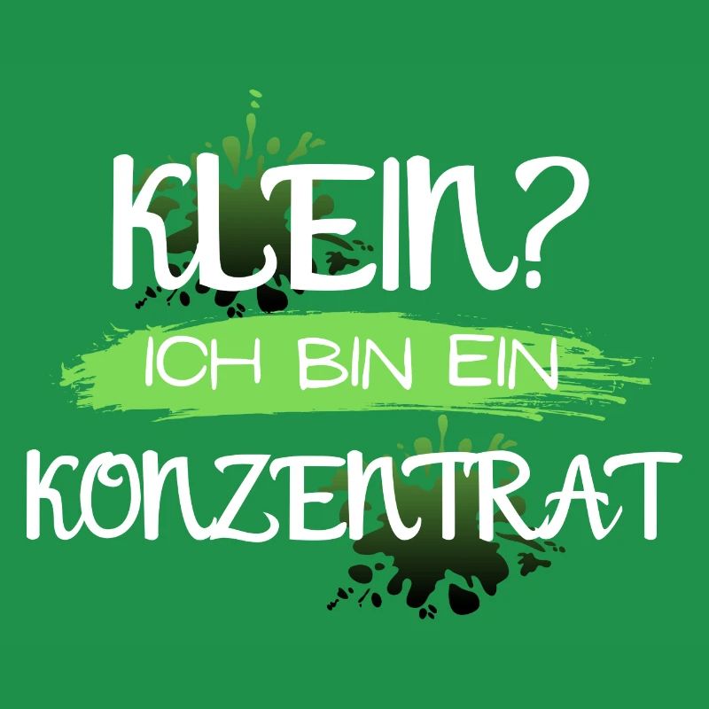 nicht klein bin konzentrat geschenk idee spruch